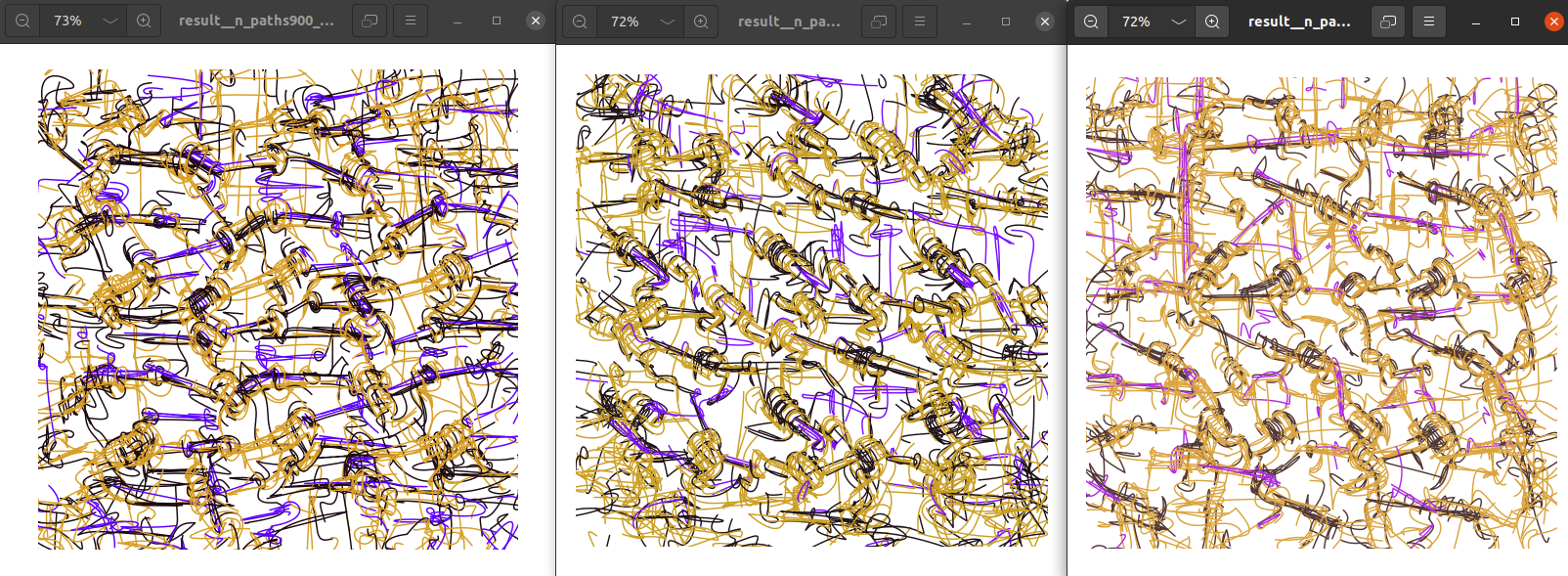 color sparsity multiple reg